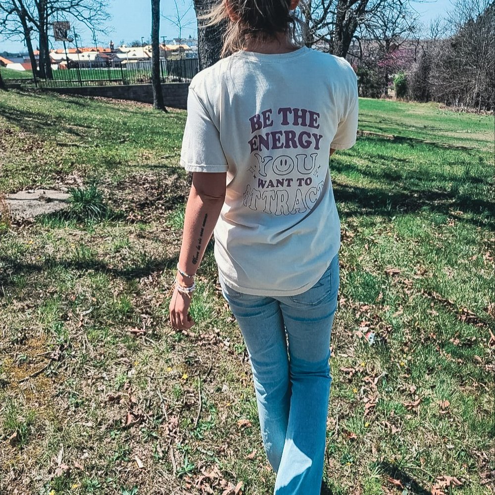 Be The Energy Oversized Tee - Picture 4 of 4